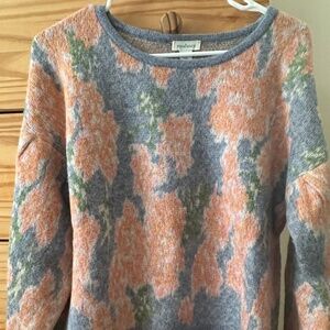 Sundance floral sweater size XS